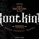 RootKing Font Poster 3