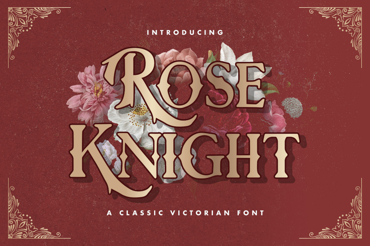 Rose Knight Font Poster 1