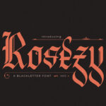 Rosezy Font Poster 3