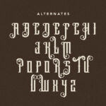 Roslav Font Poster 4