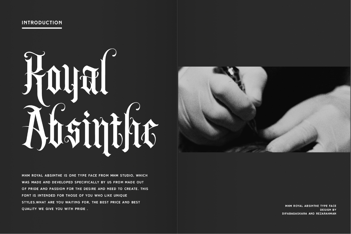 Royal Absinthe Font Poster 1