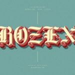 Rozex Font Poster 3