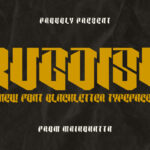 Rugdish Font Poster 3