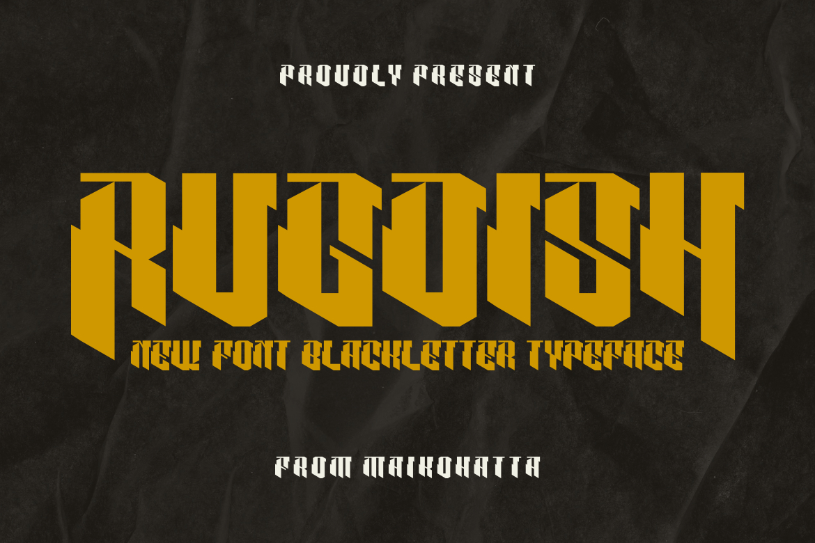 Rugdish Font Poster 1
