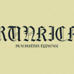 Runkick Font Poster 3