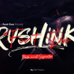 Rushink Duo Font Poster 1