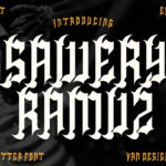 Sawery Ramuz Font Poster 1