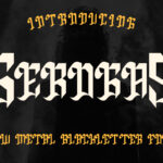 Serogas Font Poster 3