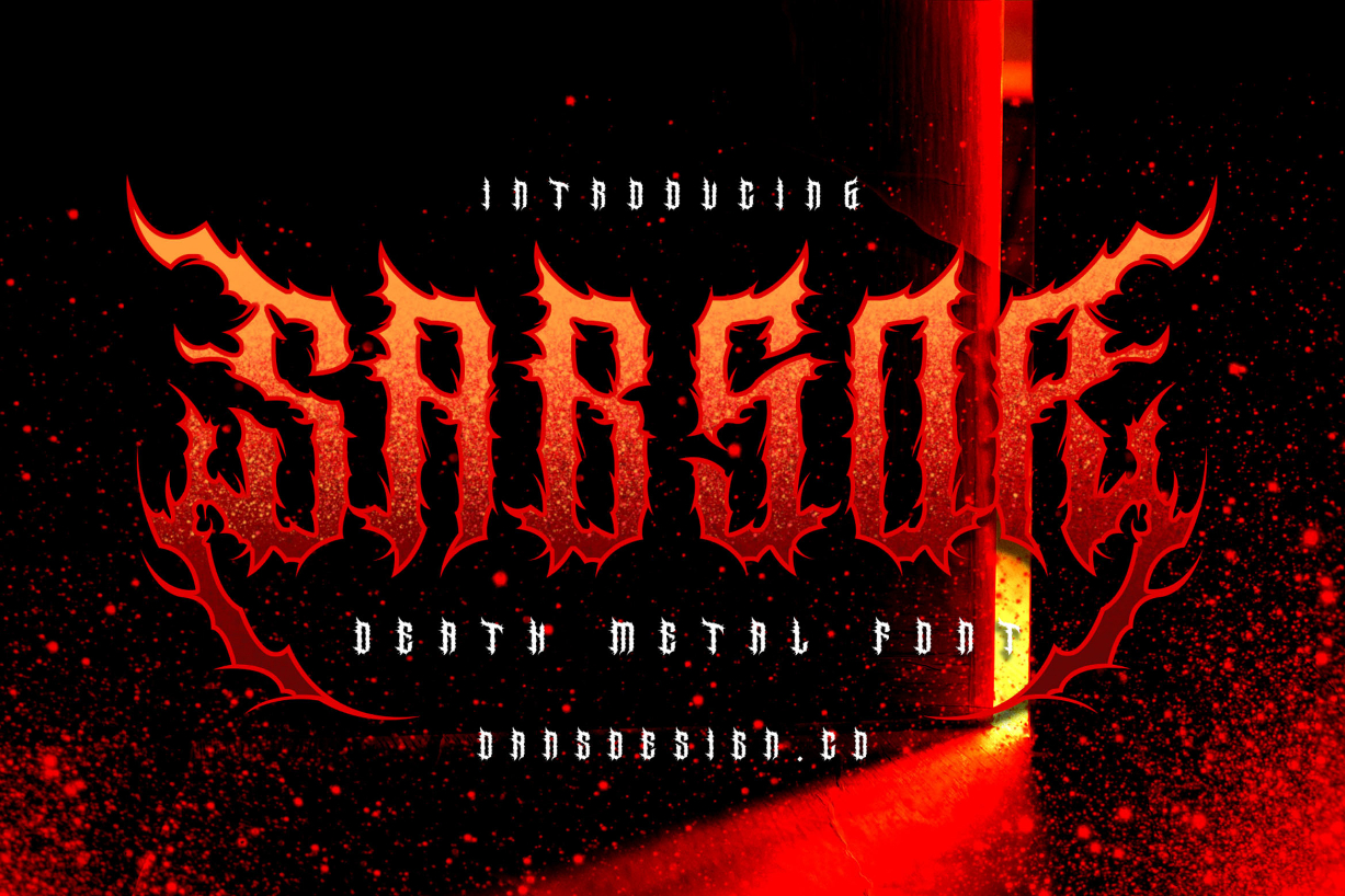 Sabsor Font Poster 1