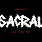 Sacral Font Poster 3