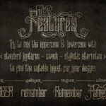 Sadis Font Poster 5