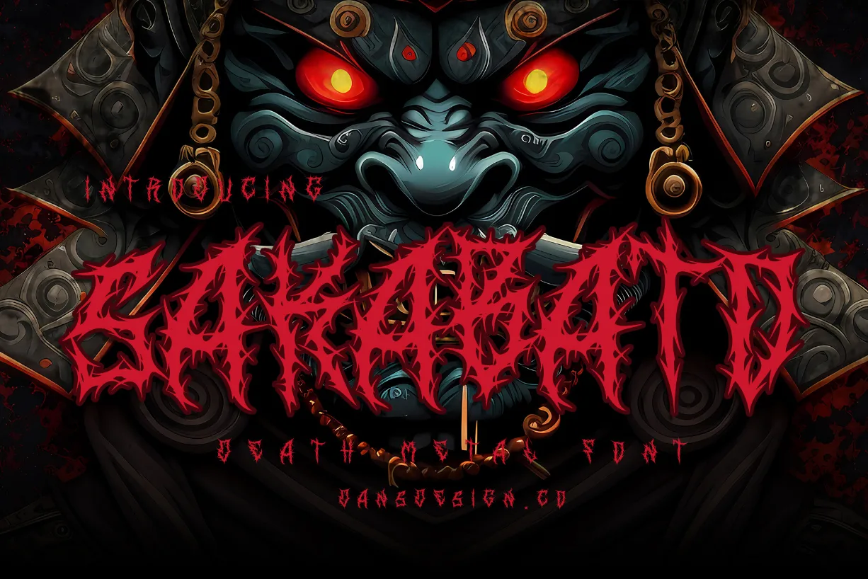 Sakabato Font Sakabato Font Poster 1