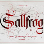 Sallfrog Font Poster 3