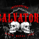 Salvators Font Poster 3