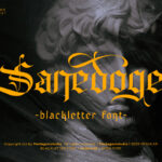 Sandoge Font Poster 3