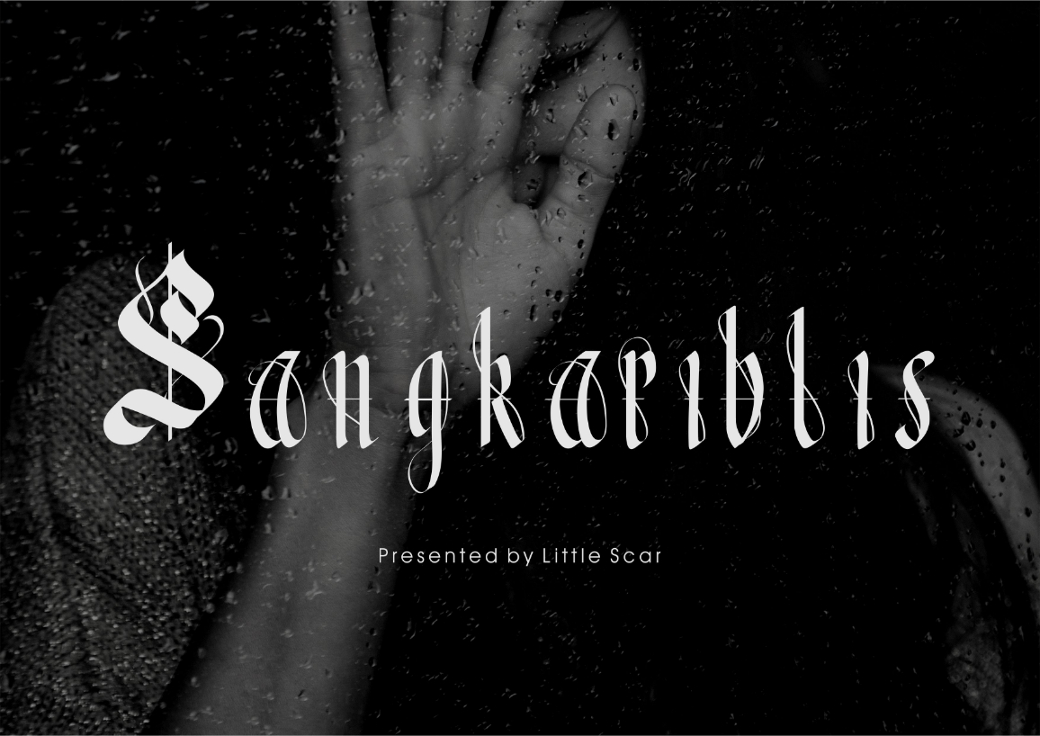 Sangkariblis Font Poster 1