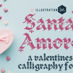 Santa Amore Font Poster 3