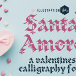 Santa Amore Font Poster 3