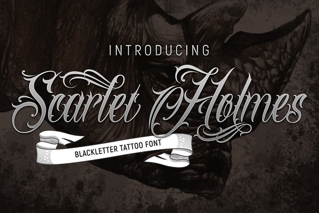 Scarlet Holmes Font