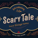 Scarytale Font Poster 3