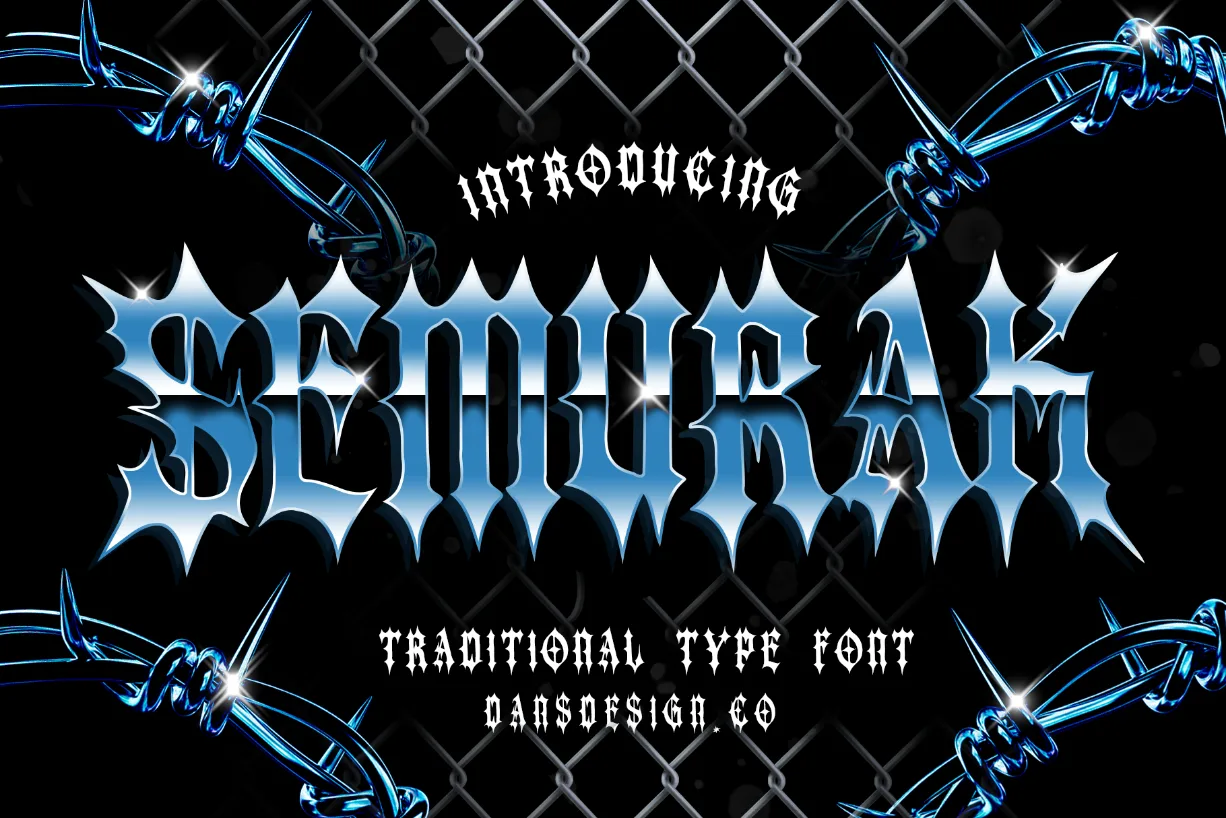 Semurak Font Semurak Font Poster 1