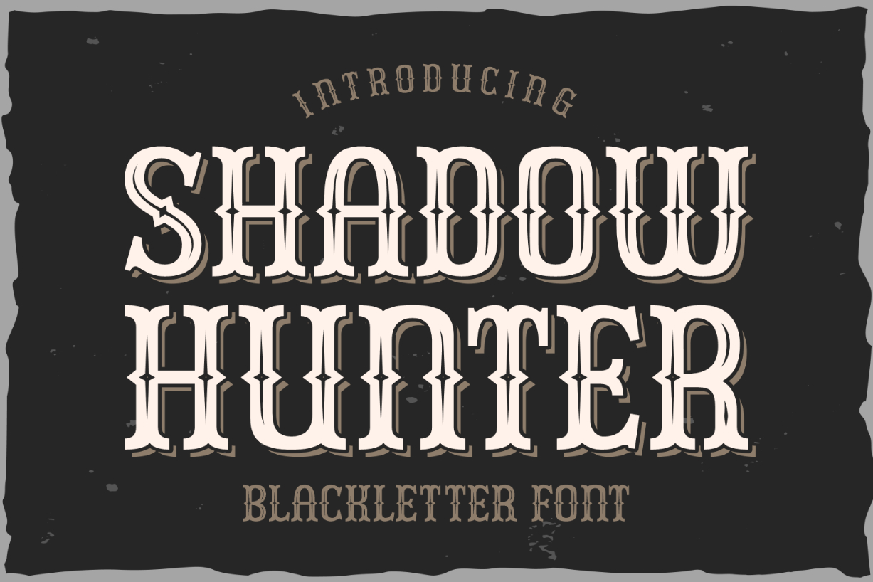 Shadow Hunter Font