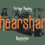 Shearshank Font Poster 3