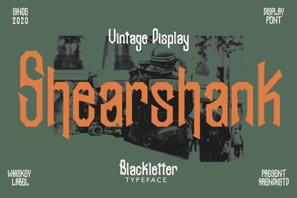 Shearshank Font