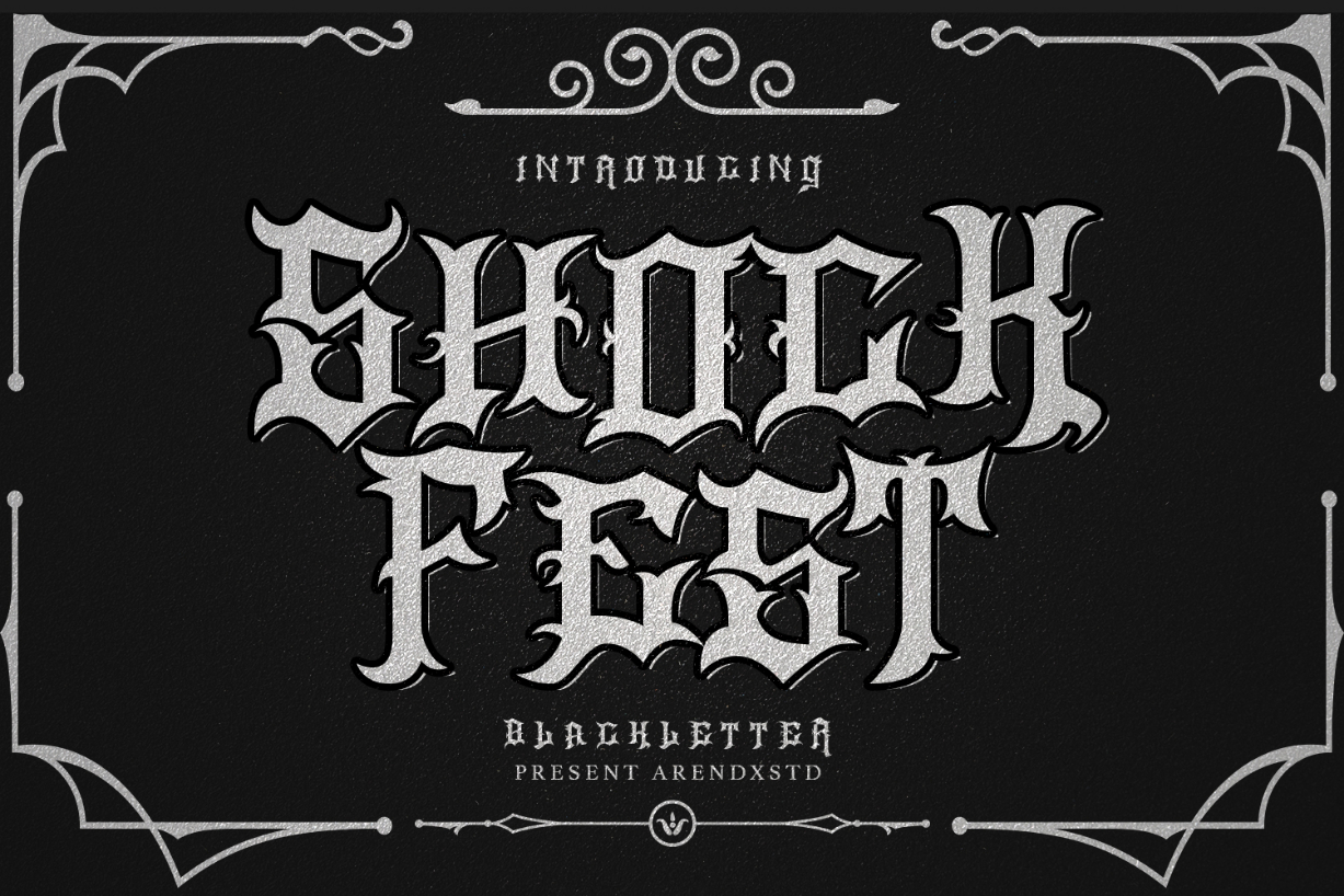 Shock Fest Font
