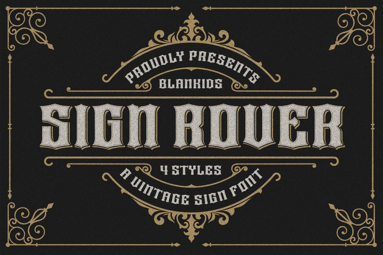 Sign Rover Font