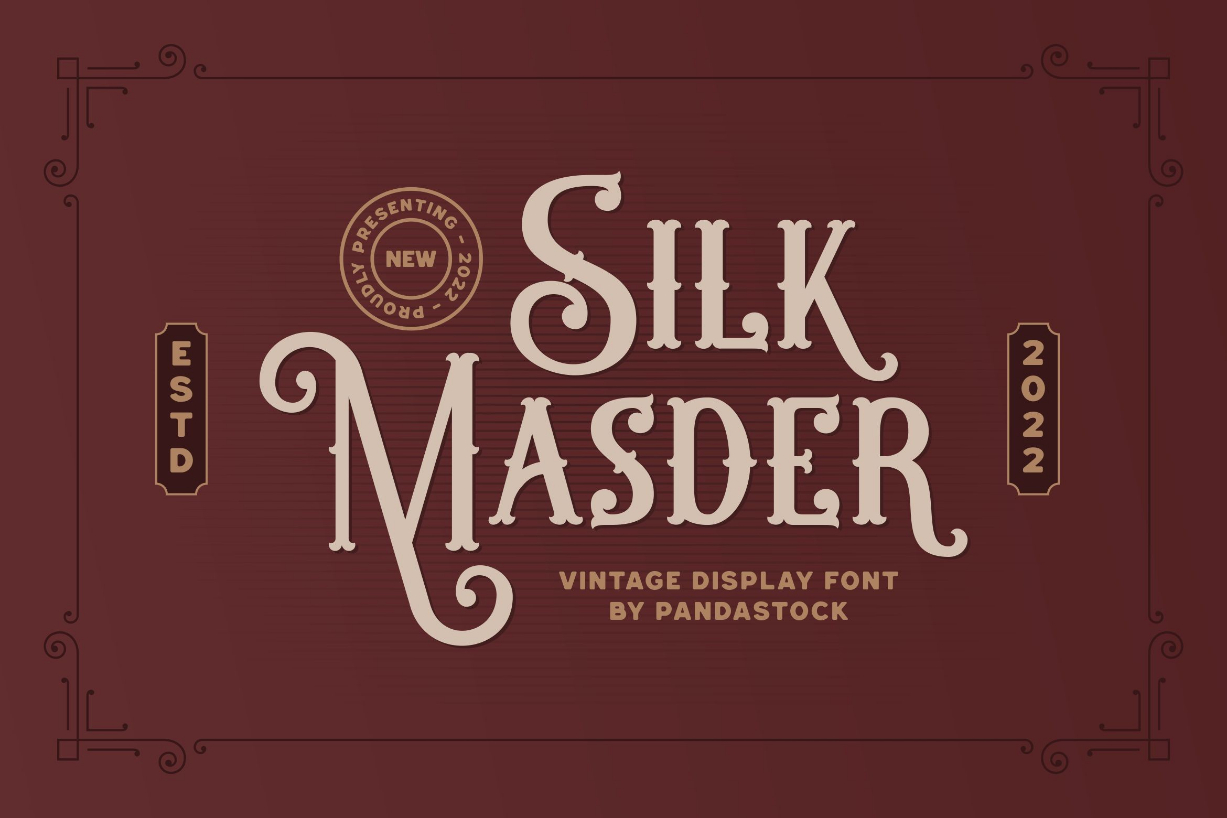 Silk Masder Font