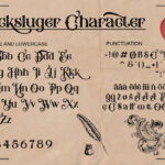 Slacksluger Font Poster 6