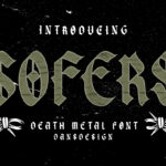 Sofers Font Poster 3