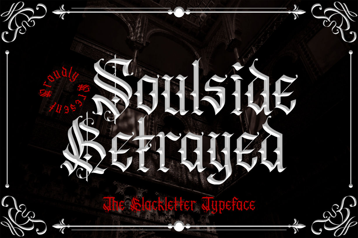 Soulside Betrayed Font