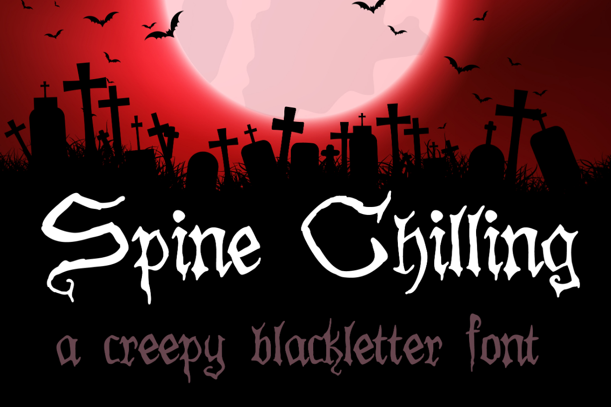 Spine Chilling Font