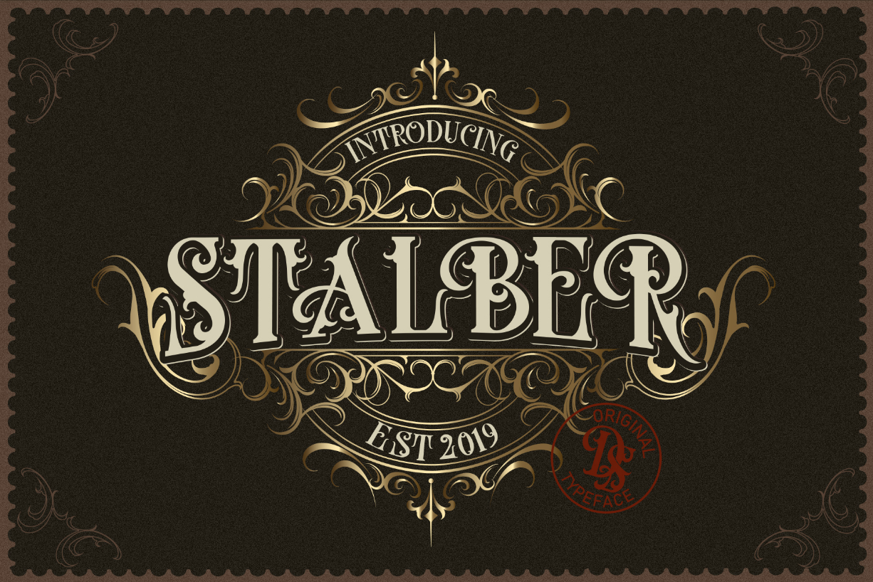 Stalber Font Poster 1