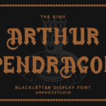 Stamford Castle Font Poster 6