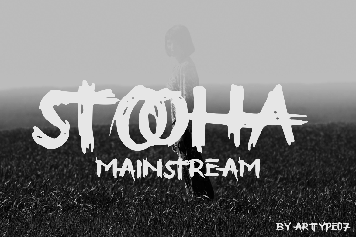 Stooha Font Poster 1