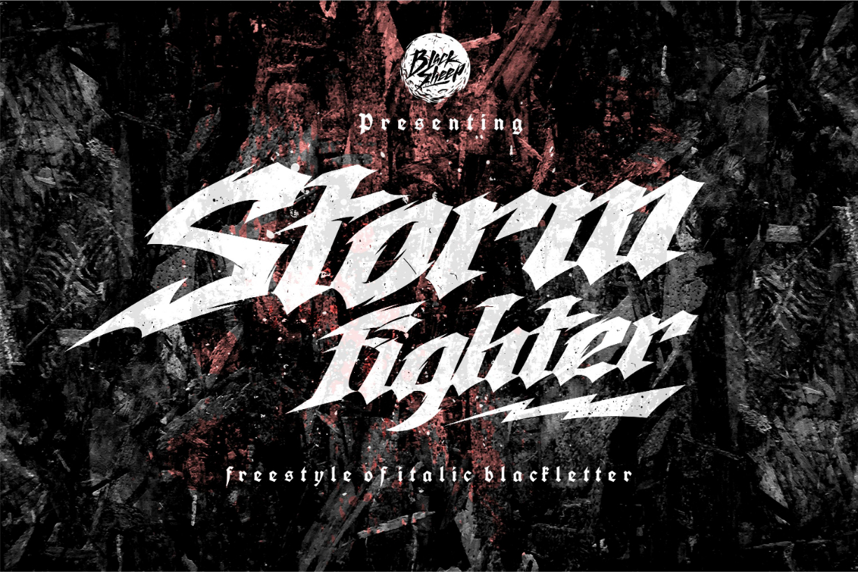 Storm Fighter Font