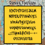 Street Fashion Font Poster 10