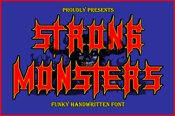 Strong Monsters Font