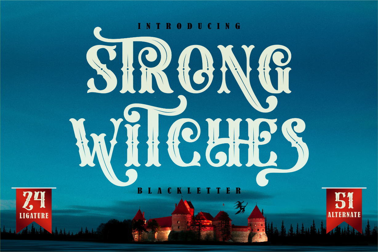 Strong Witches Font