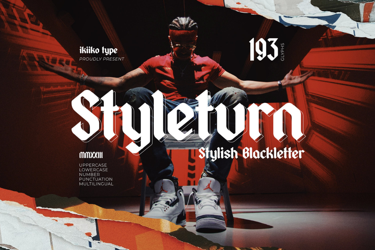 Styleturn Font Poster 1