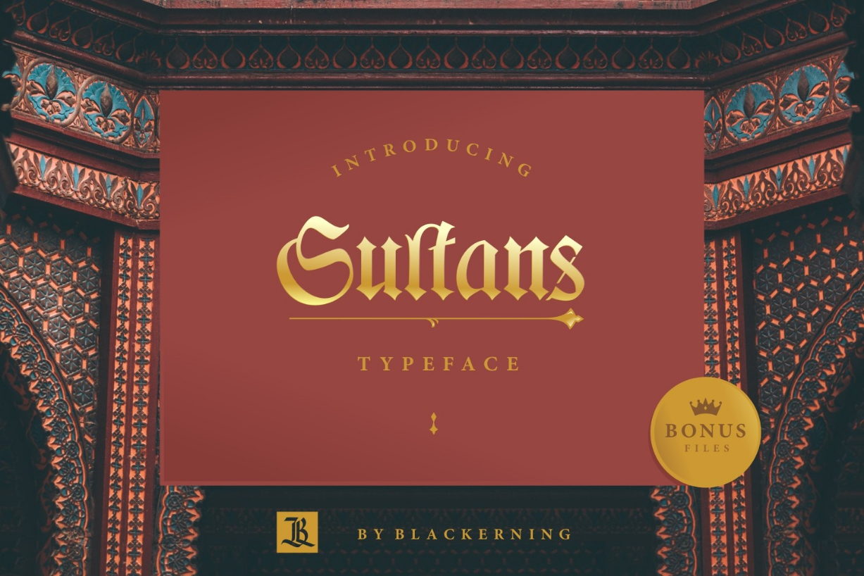Sultans Font Poster 1