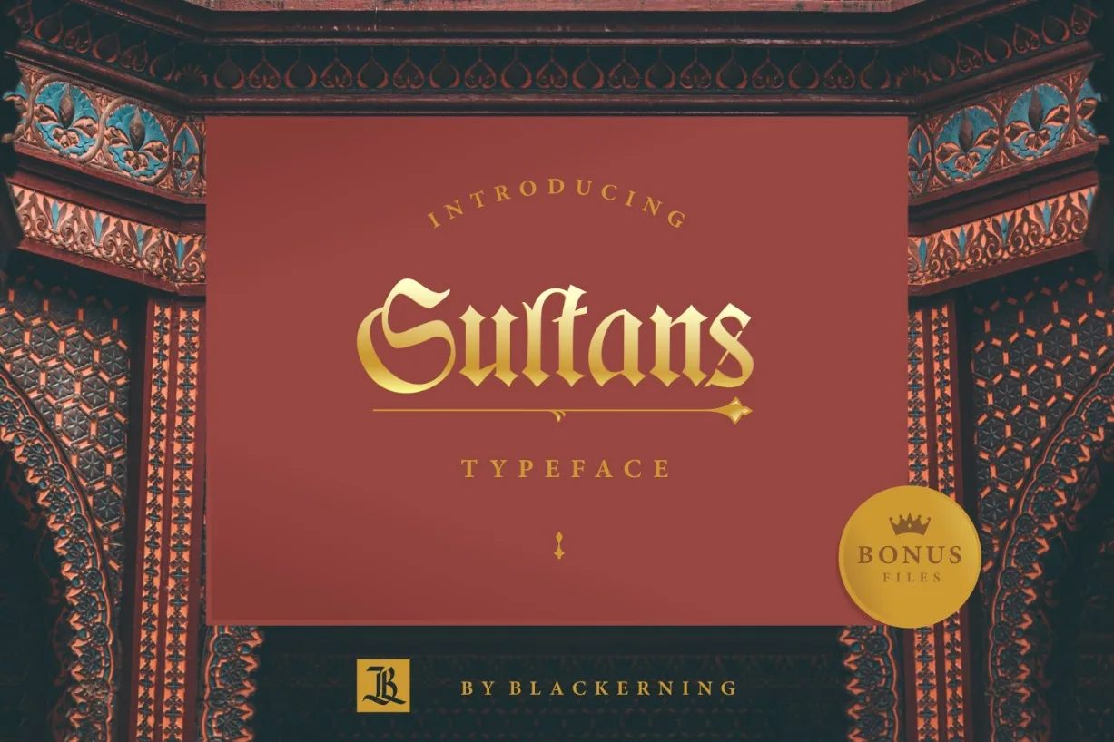 Sultans Font Sultans Font Poster 1