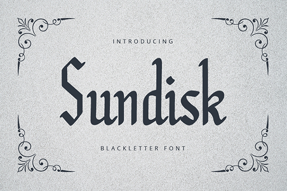 Sundisk Font