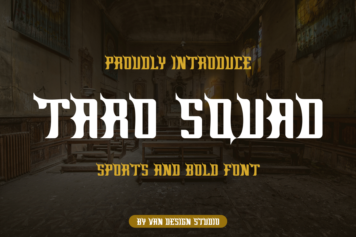 Taro Squad Font