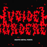 Tf Voide Murdered Font Poster 3