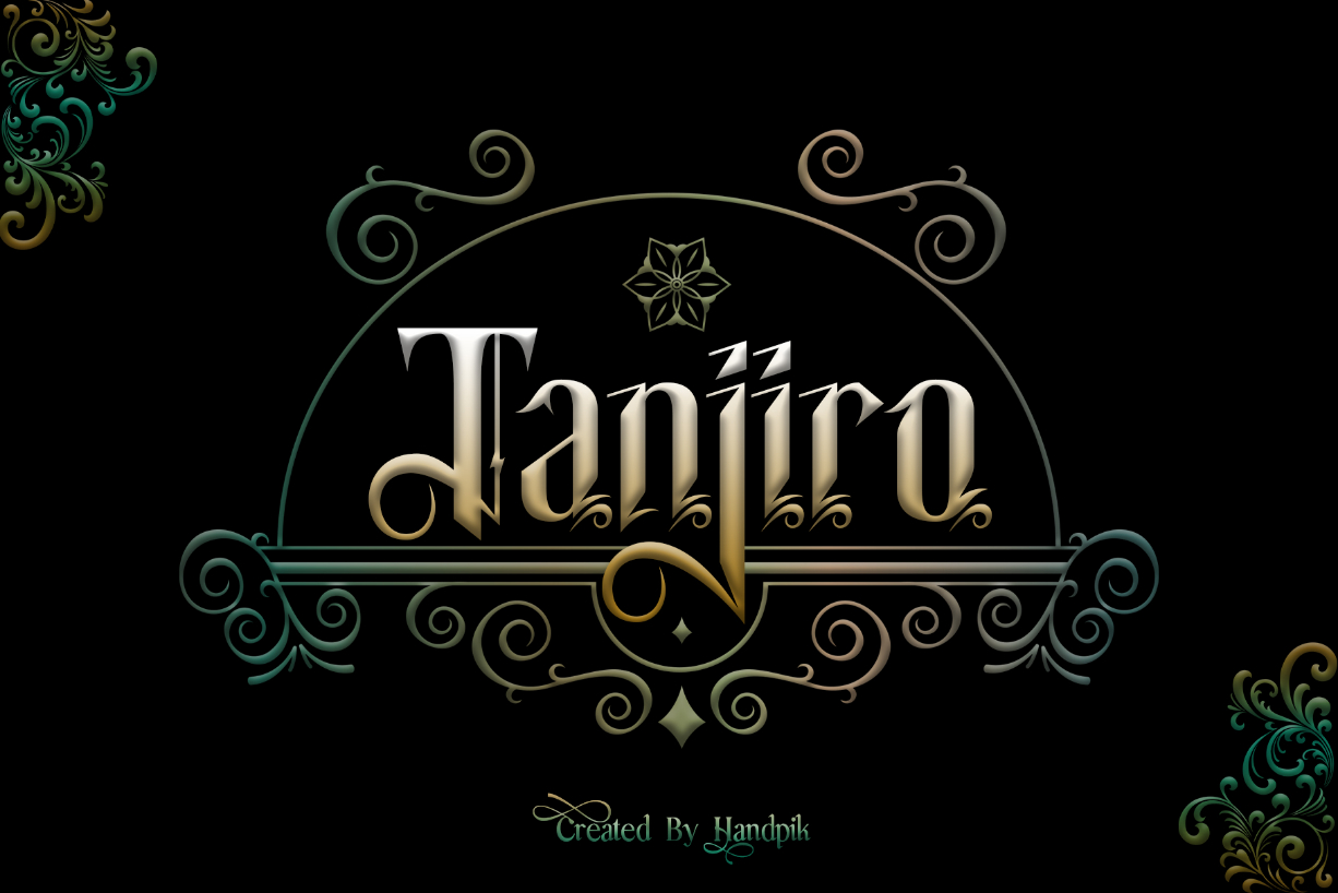 Tanjiro Font