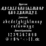 Tanjiro Font Poster 8